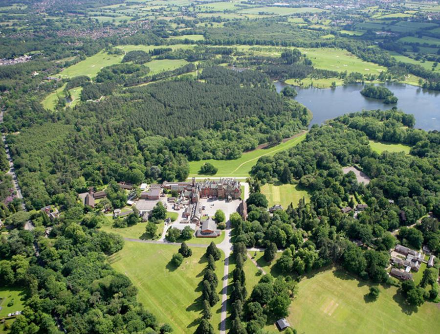 Reddam House Berkshire - aerial view shots - England Reddam House Berkshire - aerial view shots - England