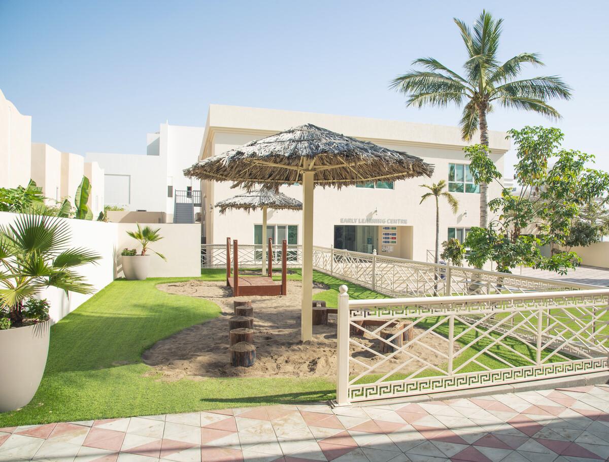 outdoor student play area