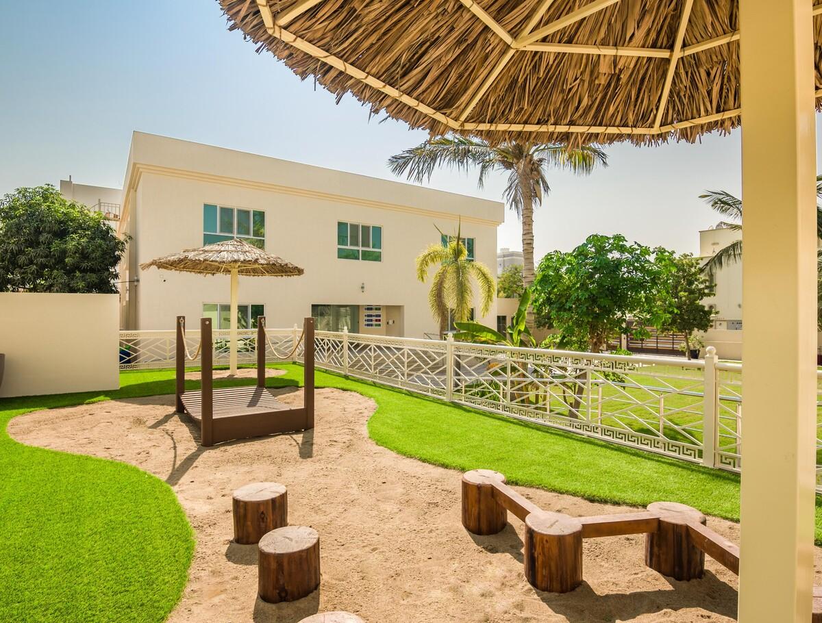 outdoor school play area