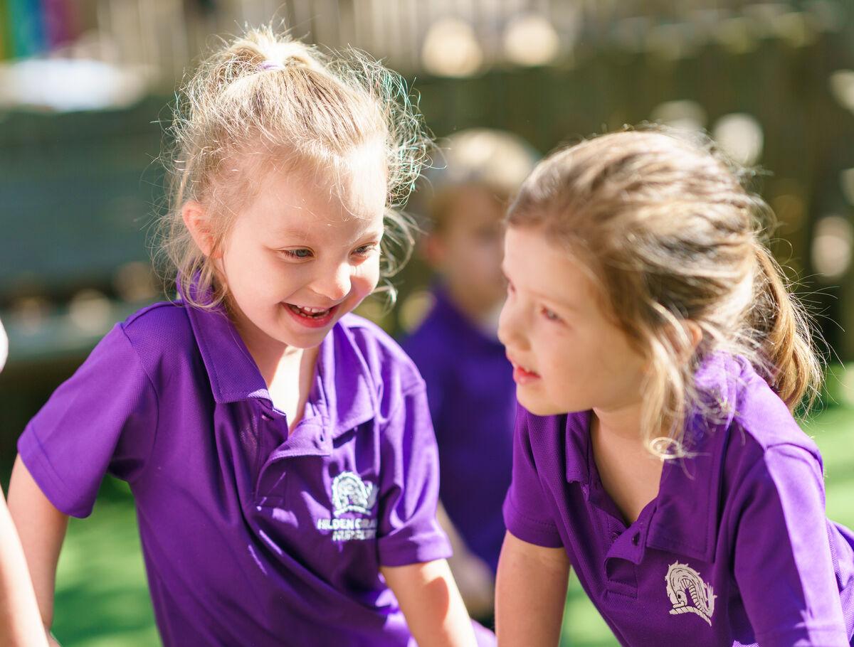 Early years entitlement at Hilden Grange