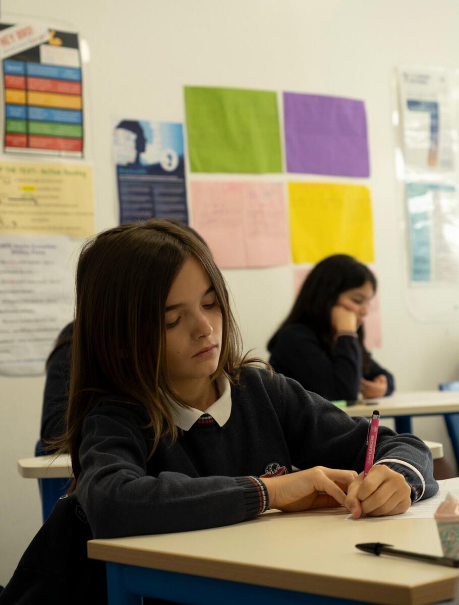 Middle school in Bergamo