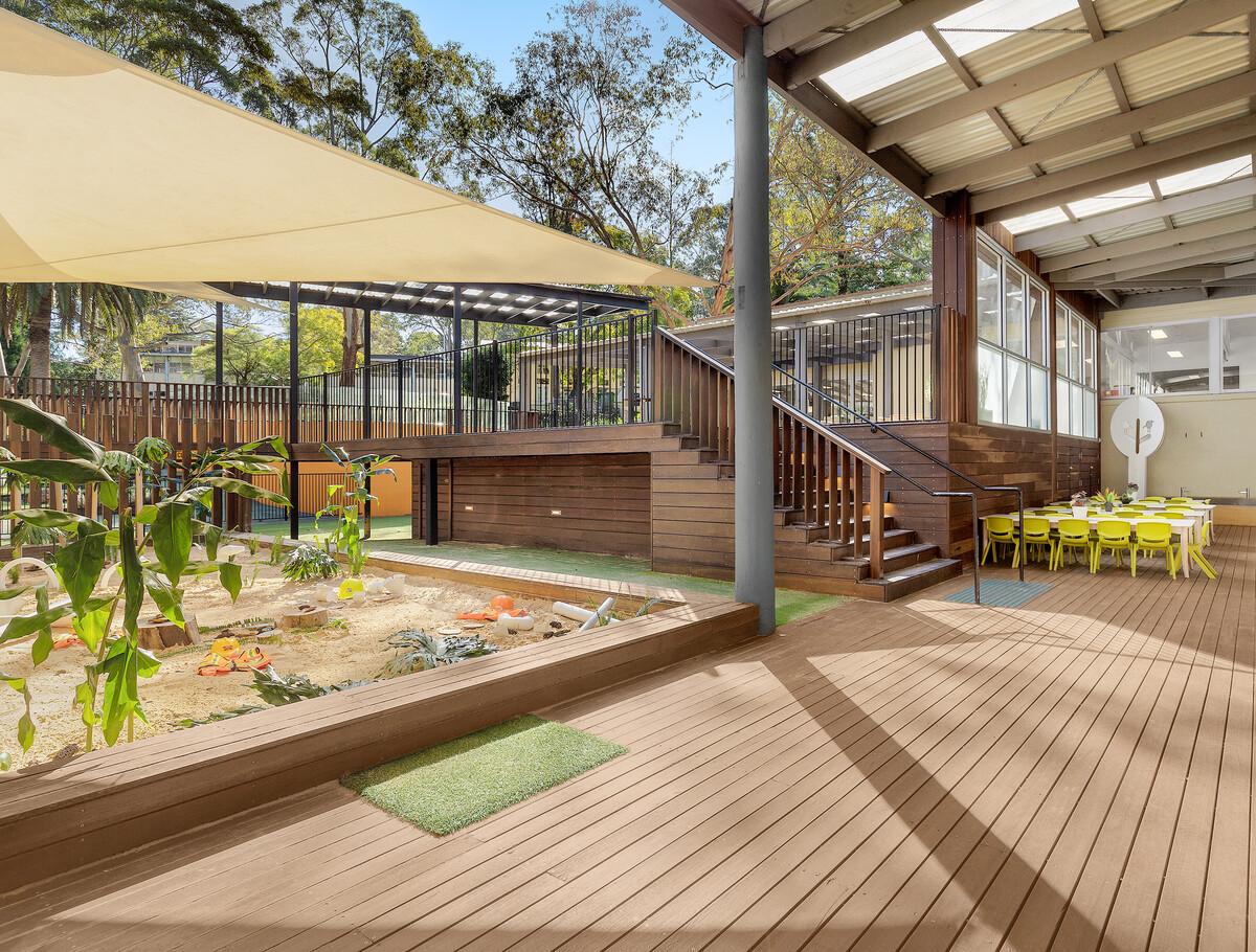 Sandbox at Lindfield Daycare centre