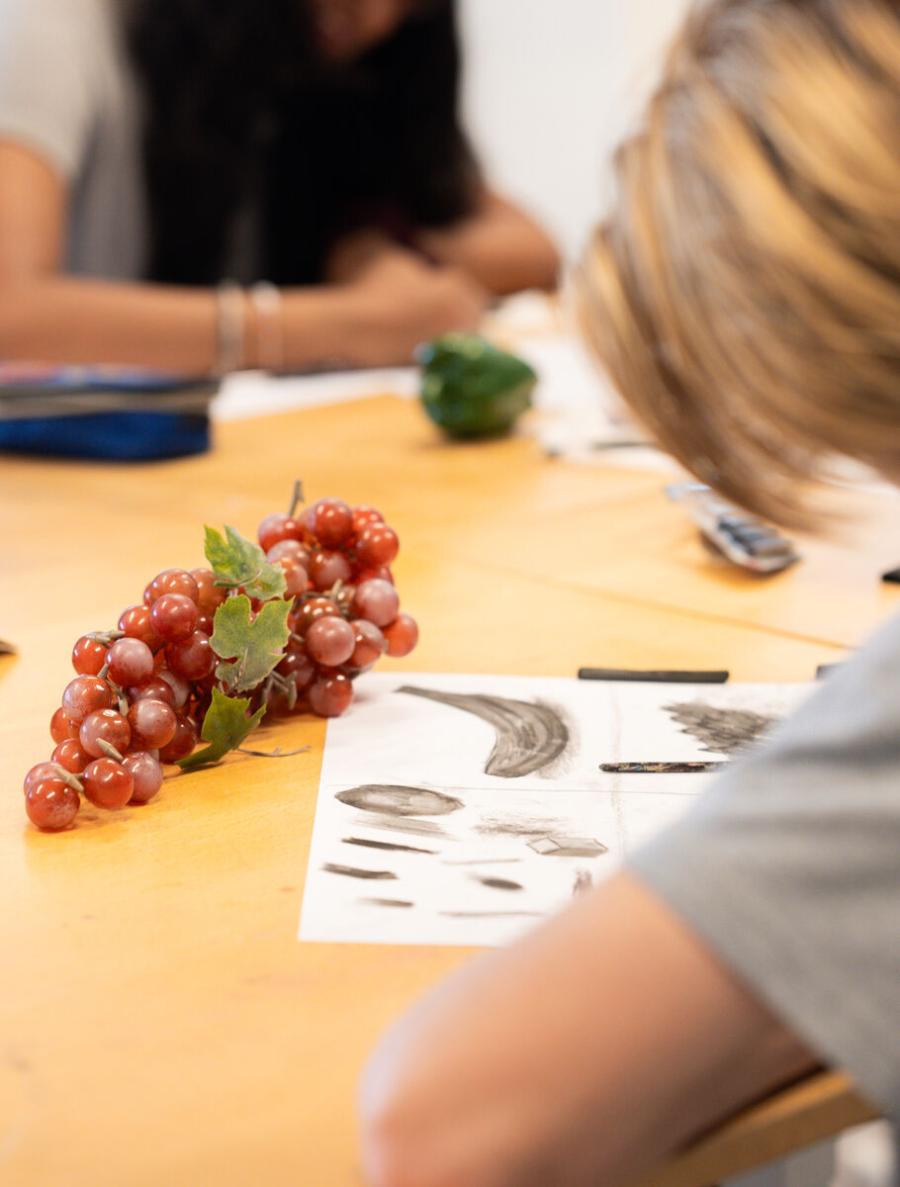 Colégio IGCSE com aulas de artes