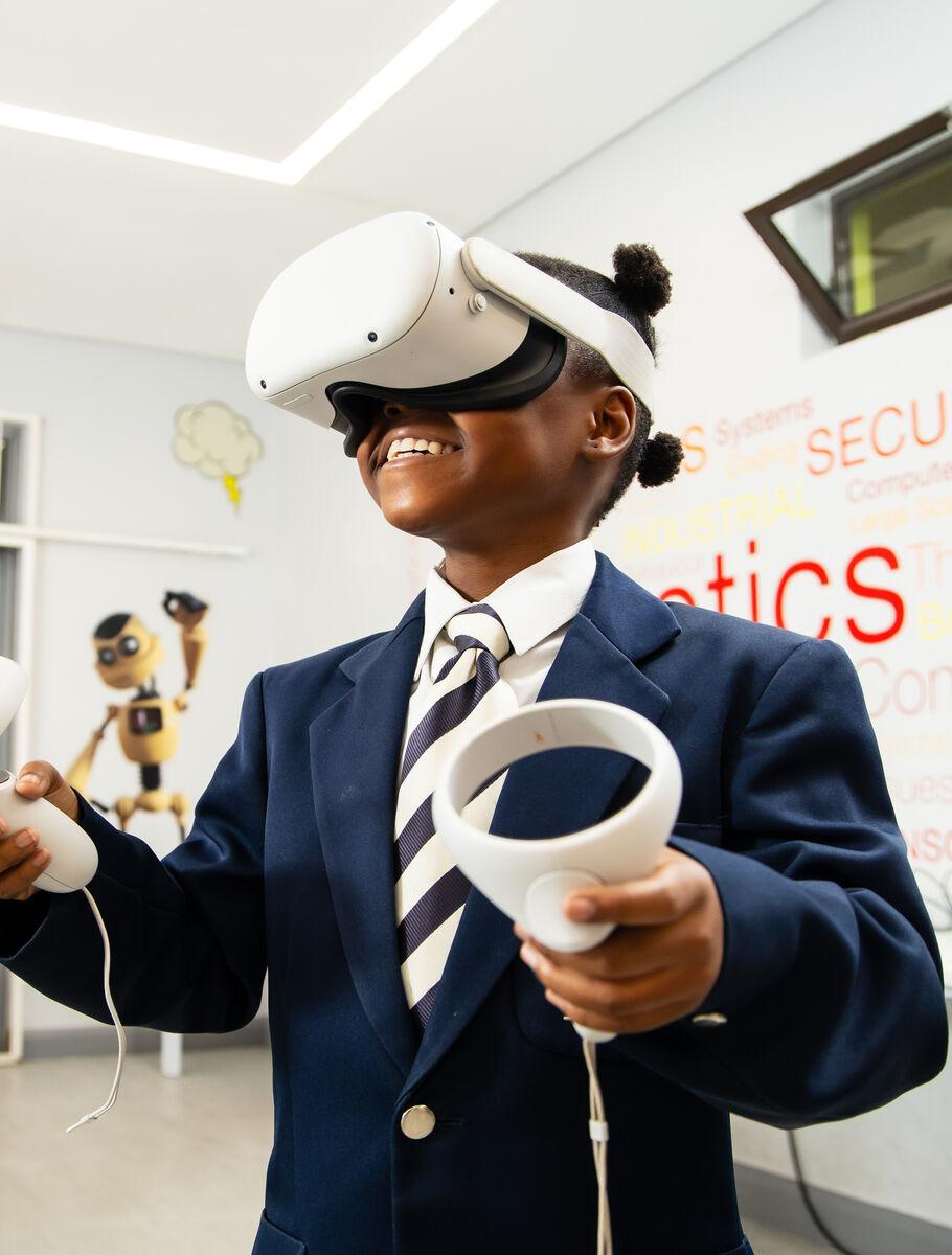 virtual reality in fourways school