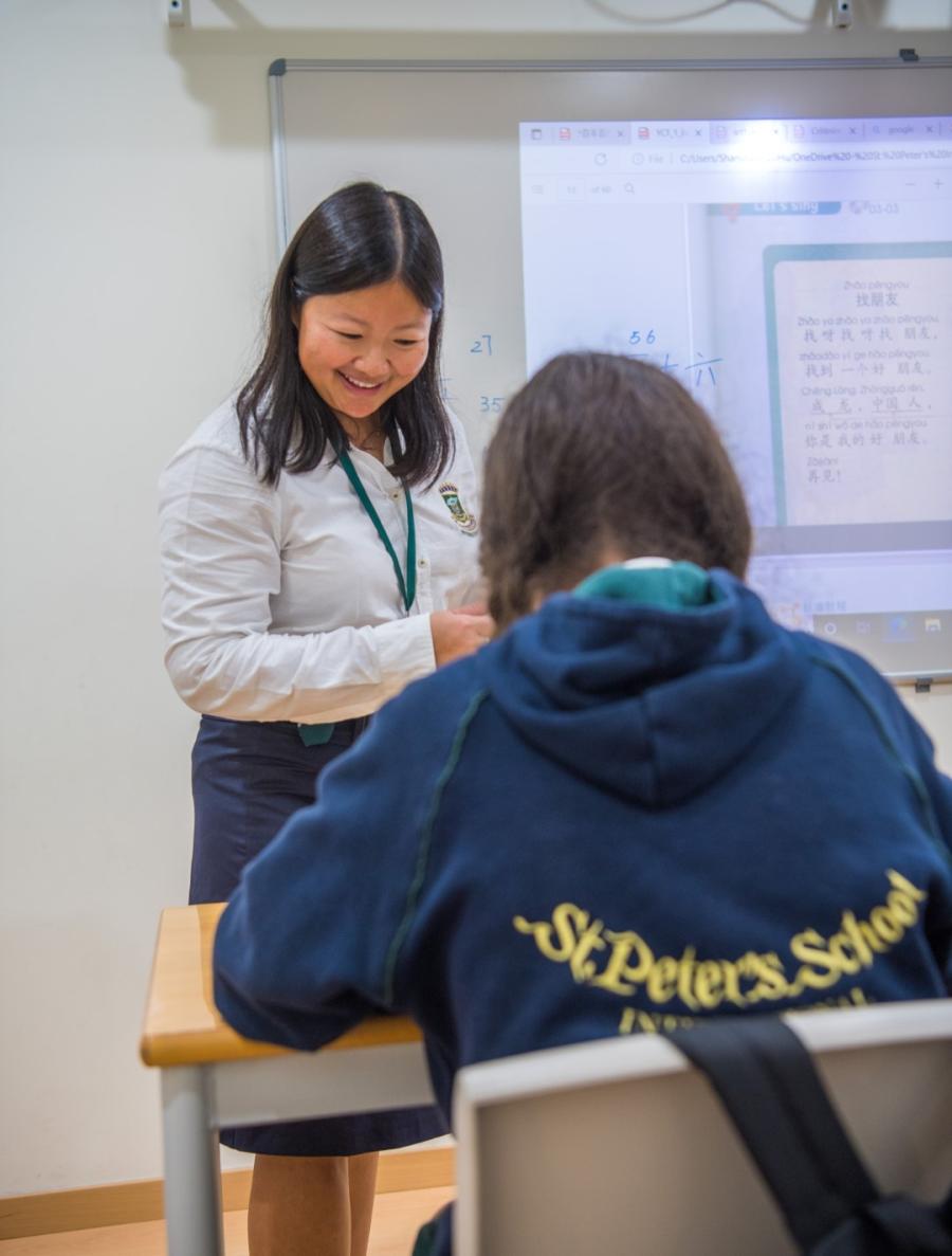 ambiente de aprendizagem na colégio em Setúbal