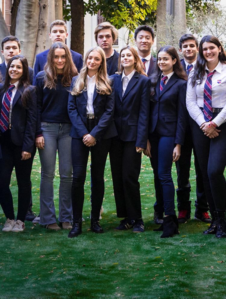 uniform-students-posing