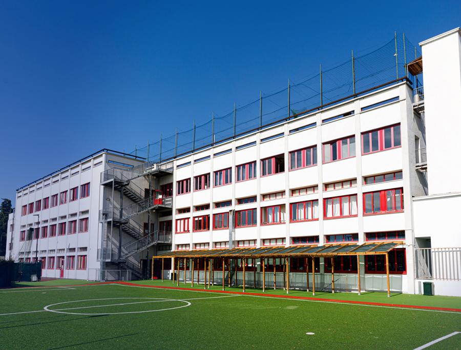 scuola internazionale britannica nel campus Caviglia
