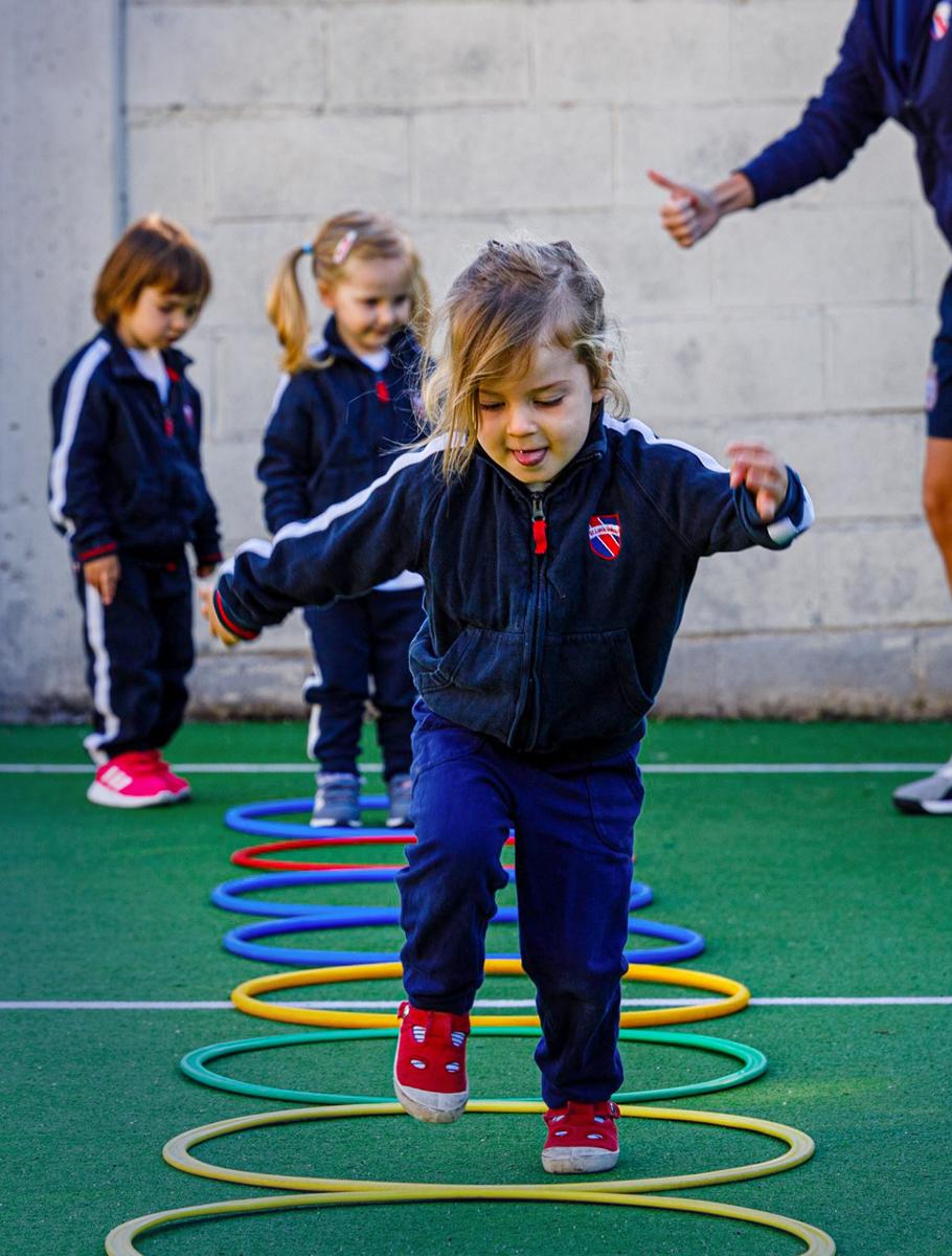 attività di una scuola dell'infanzia a Milano