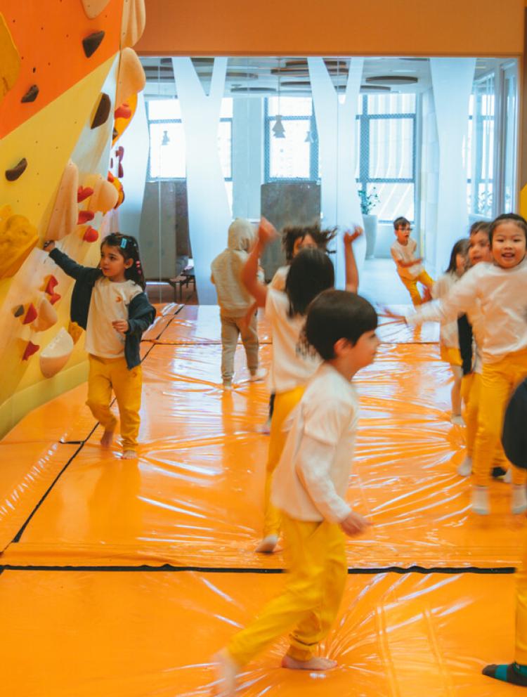 A Vertical Village Crafted for Every Stage of Learning 