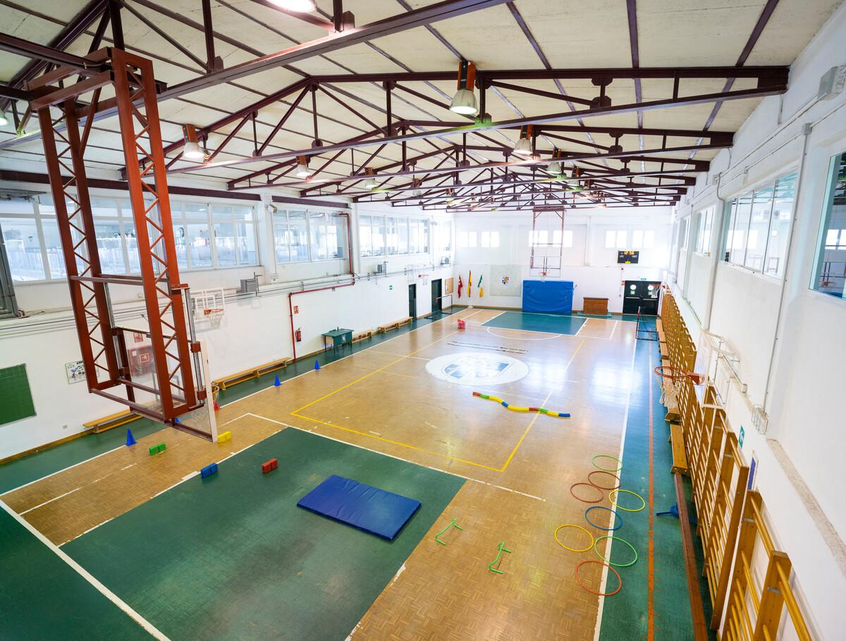 La Moraleja Private School with sports facilities