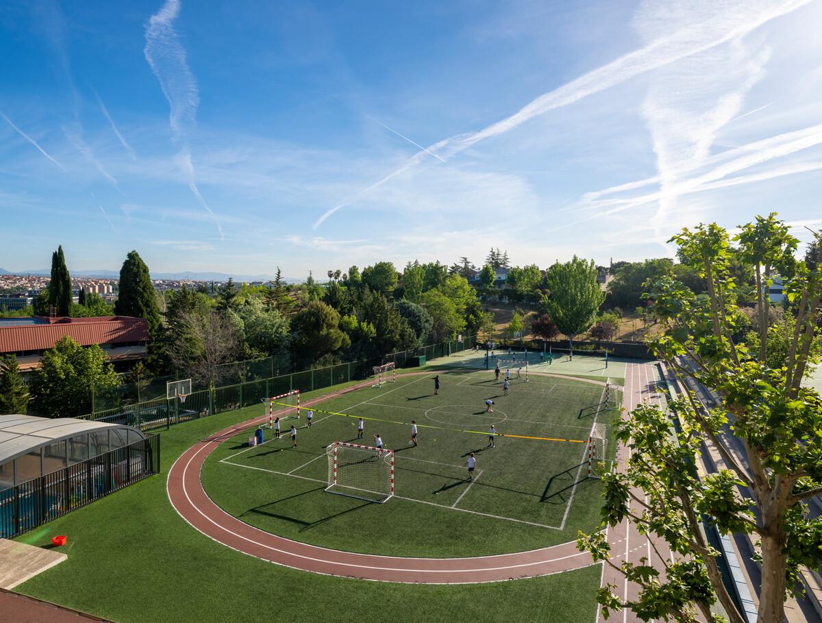 La Moraleja School with best football fields