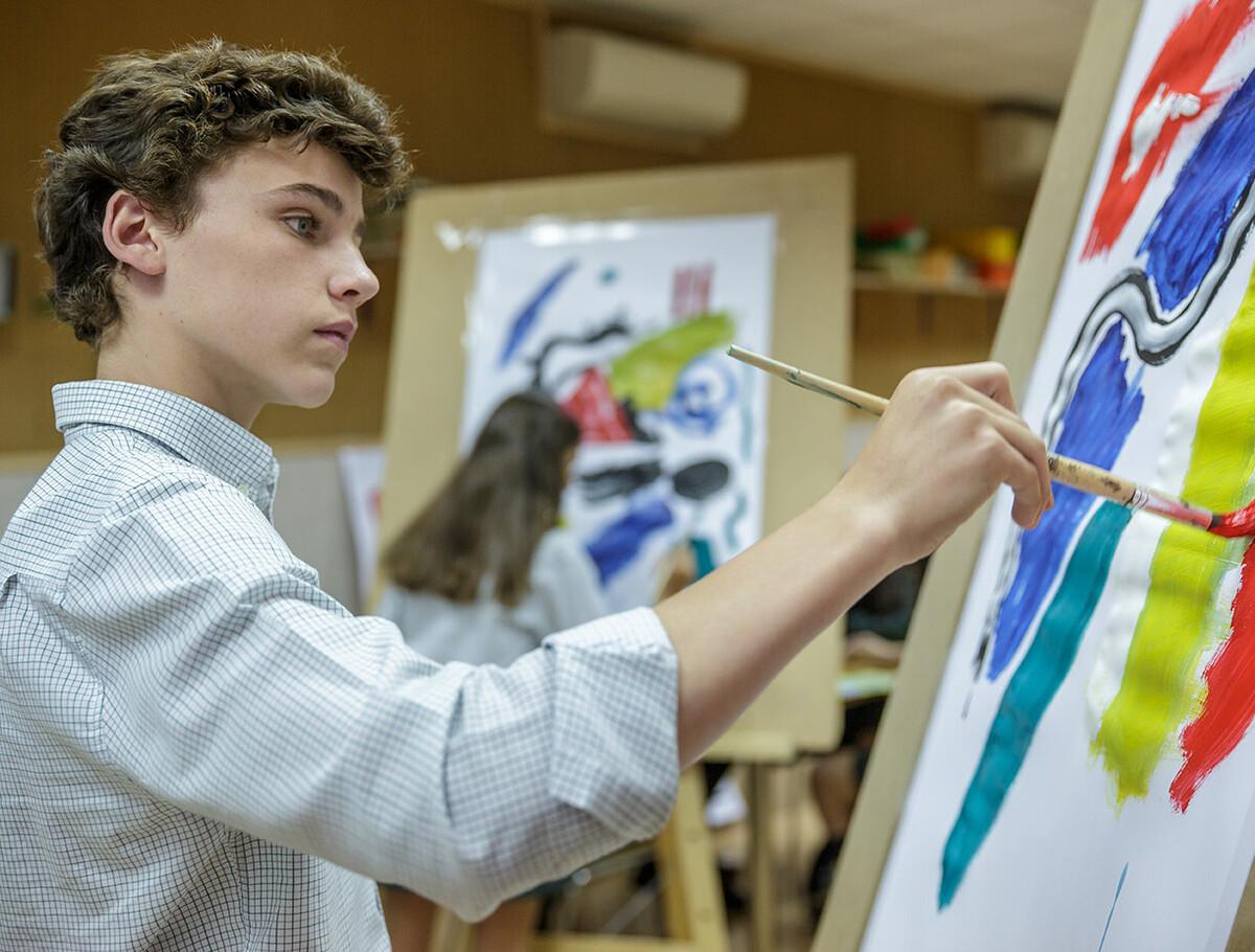 Alcobendas Private Schools wih arts activities