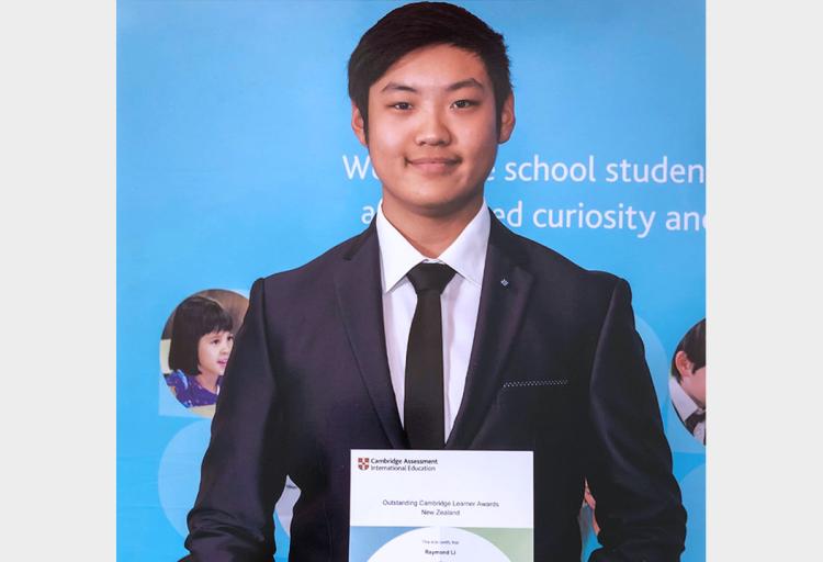 ACG Parnell College alumnus Raymond Li