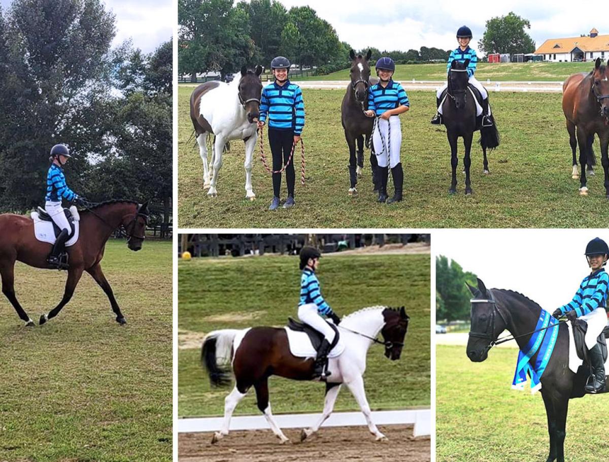 Ribbons galore for ACG Strathallan riders