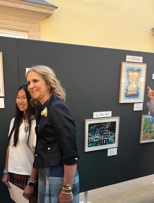 Segundo premio en el Concurso de Patrimonio Nacional de Pintura Infantil y Juvenil