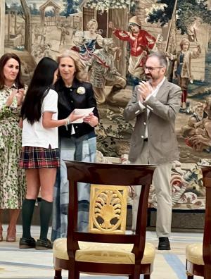 Segundo premio en el Concurso de Patrimonio Nacional de Pintura Infantil y Juvenil