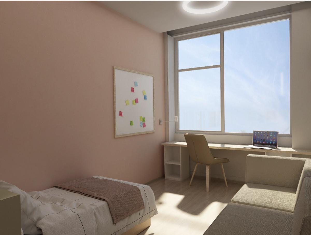 single boarding room