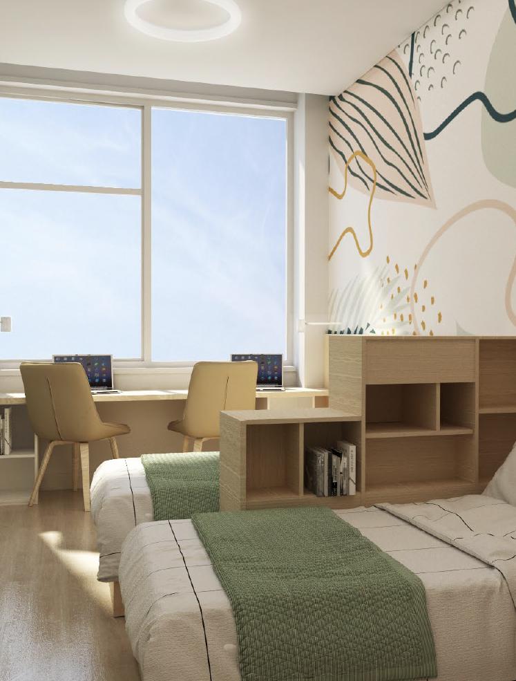 Comfortable Shared Rooms