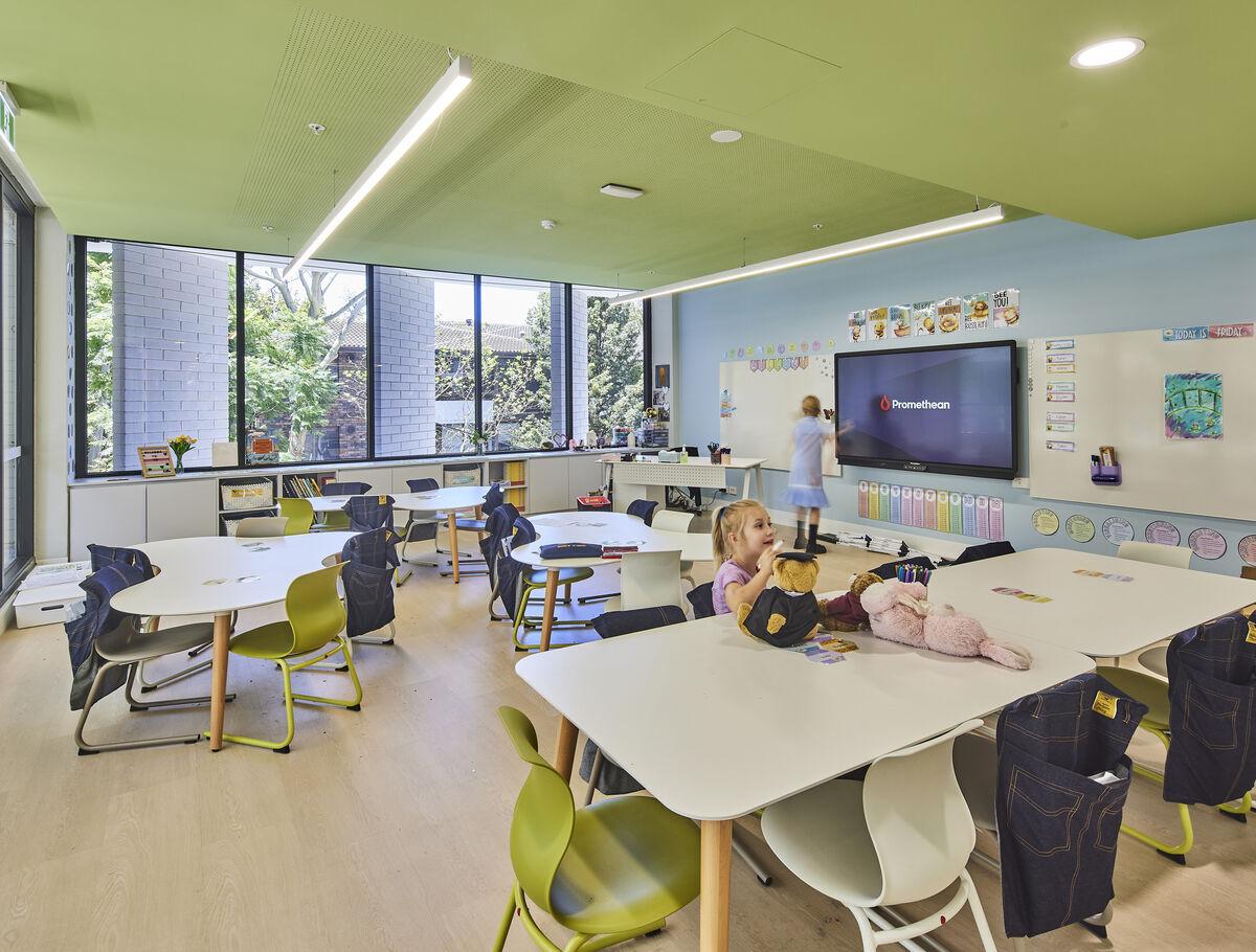 primary school classroom