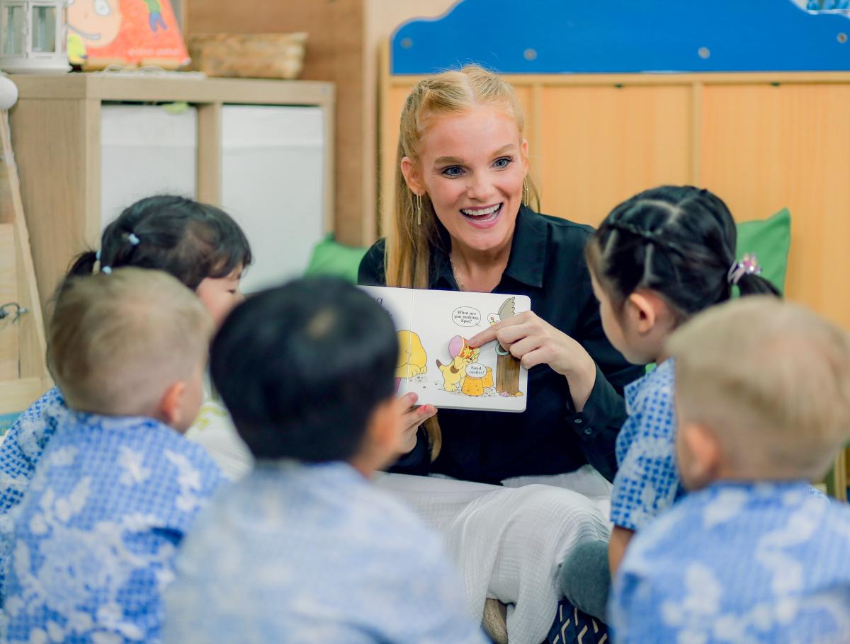 british day care teachers in south jakarta