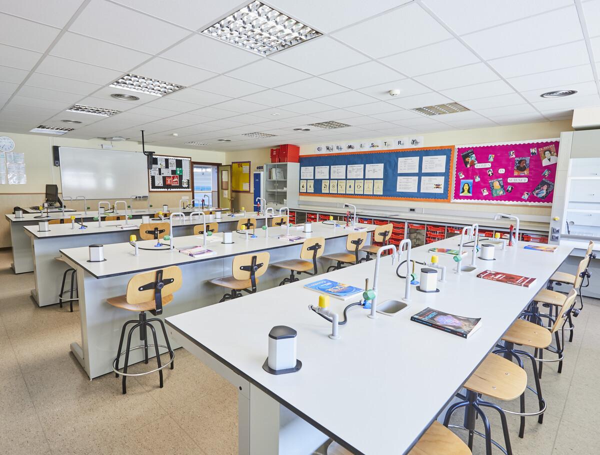 Sixth Form science labs