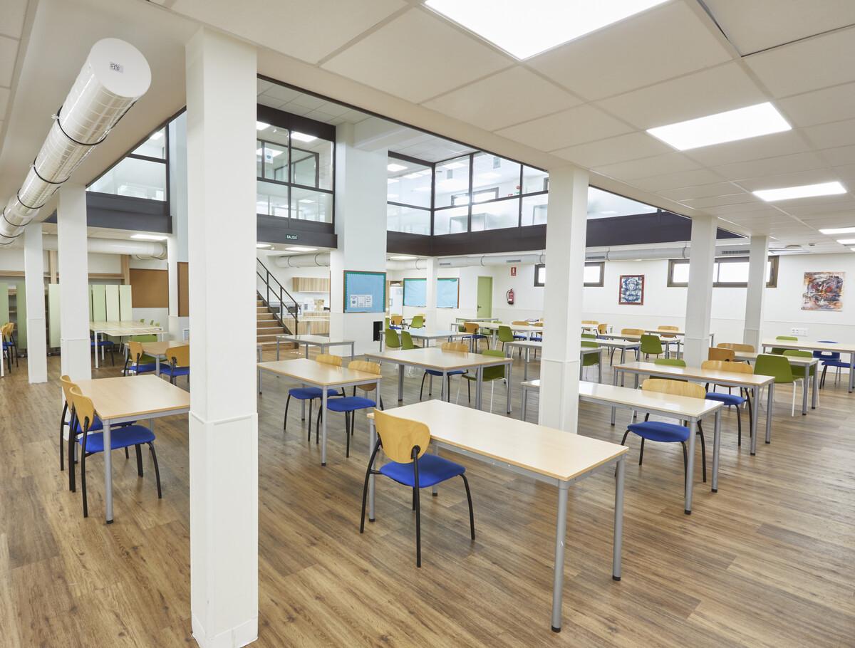 Study area for Sixth Form students