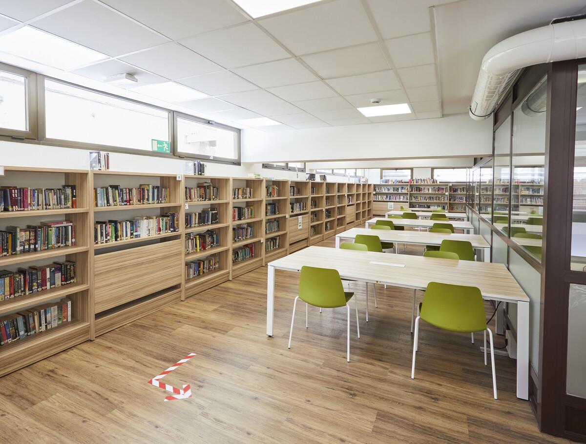 Sixth Form in Madrid library