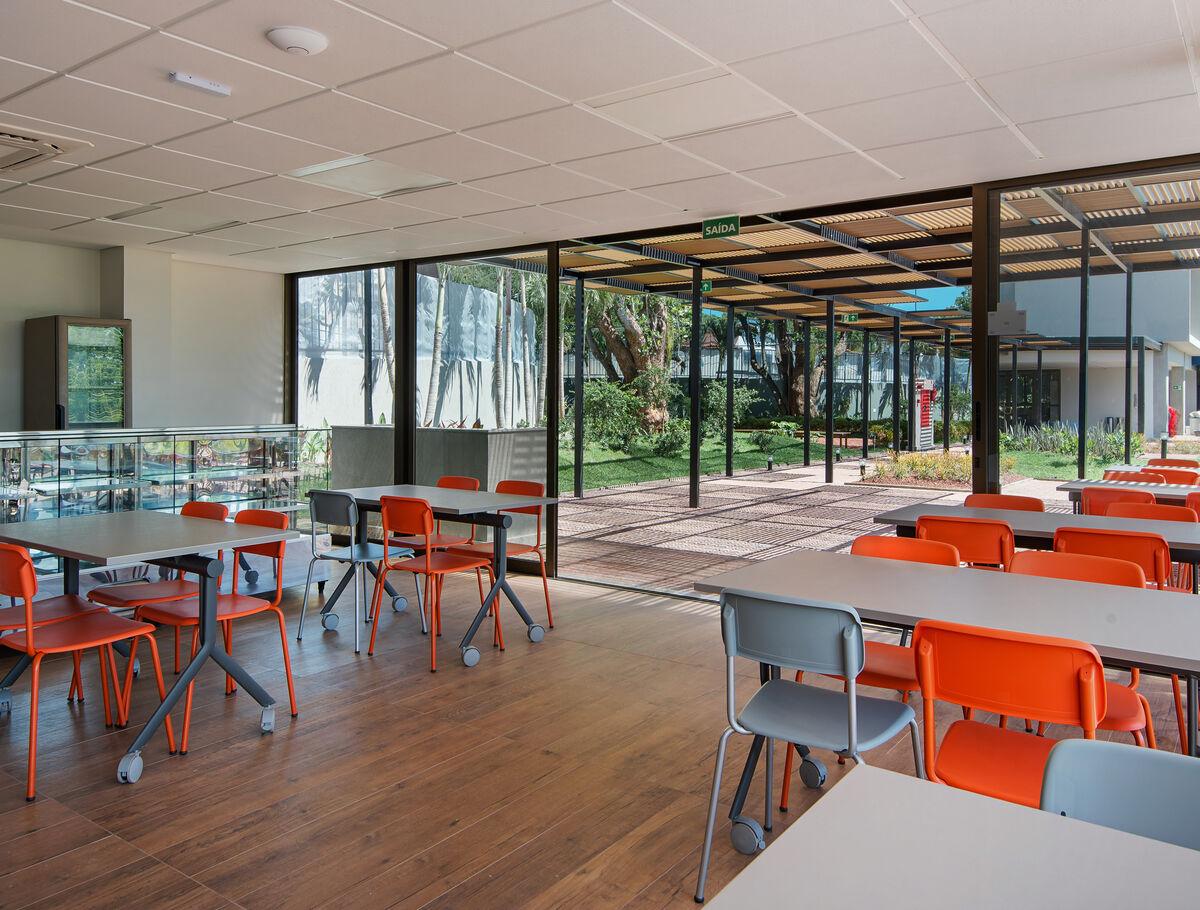 Federacao School lunch area