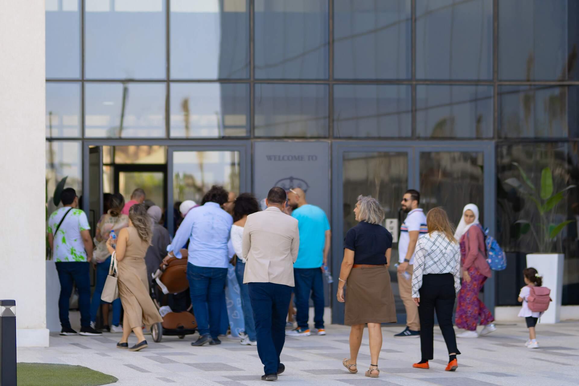 Campus entrance kings egypt