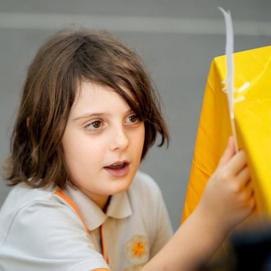 PYP arts weaving club