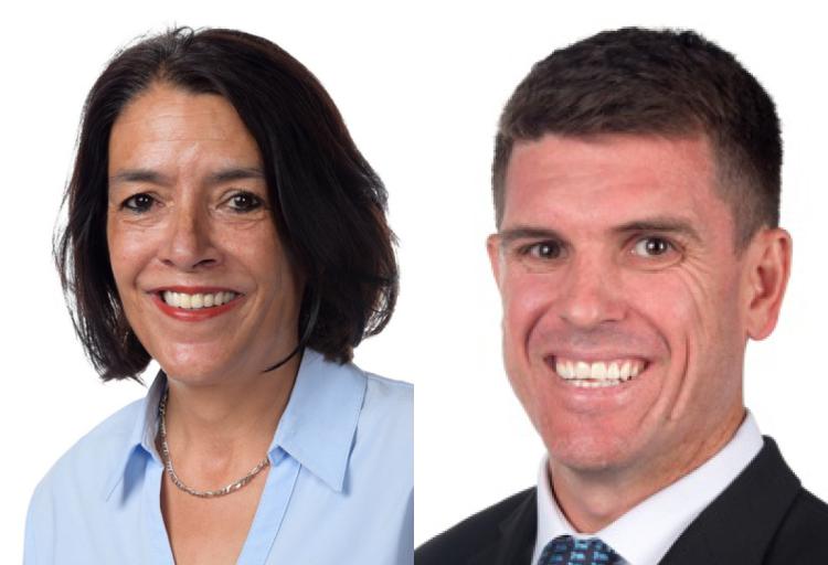 Ms Jo Roberts and Mr Ben Armstrong