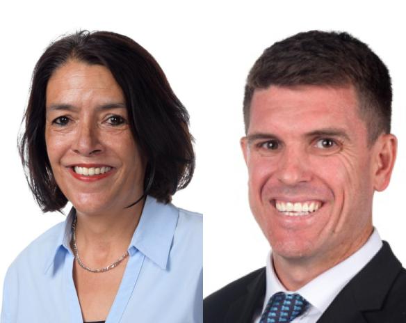 Ms Jo Roberts and Mr Ben Armstrong