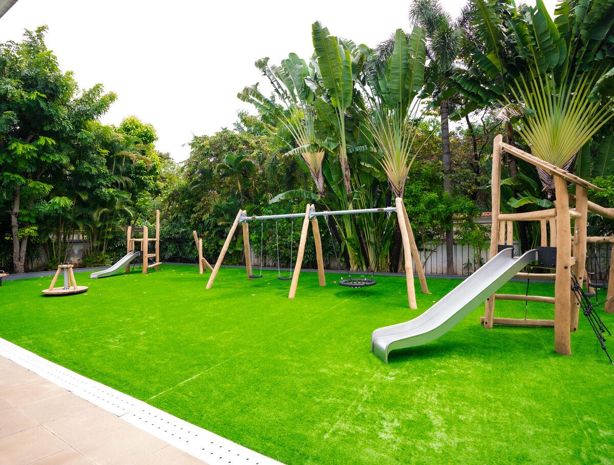 Children Playground at Thao Dien School
