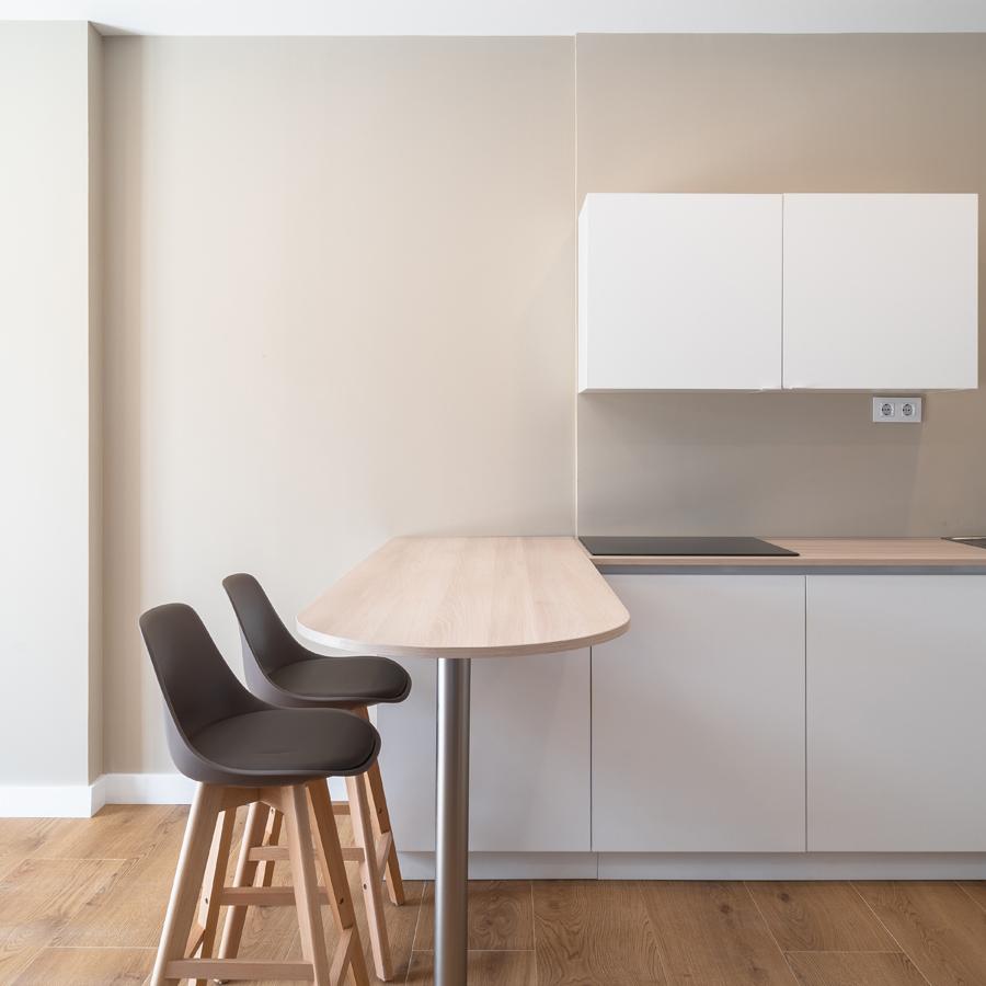 Cocina para la residentes del internado