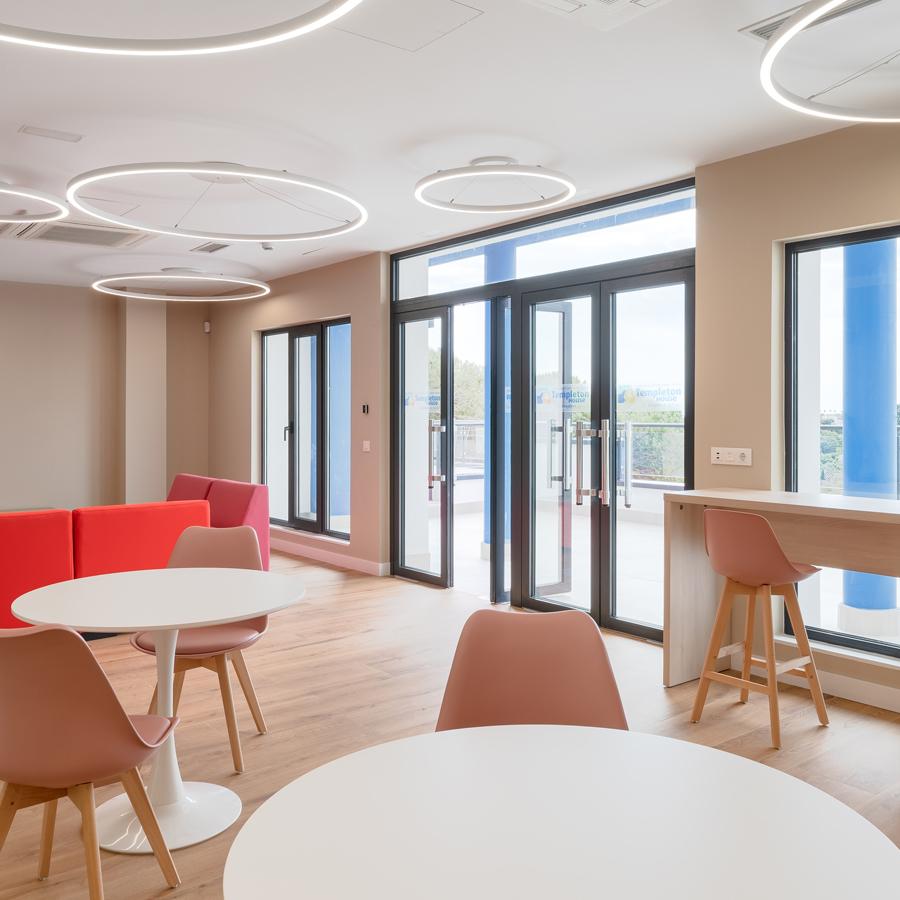 Zona de comedor del Internado