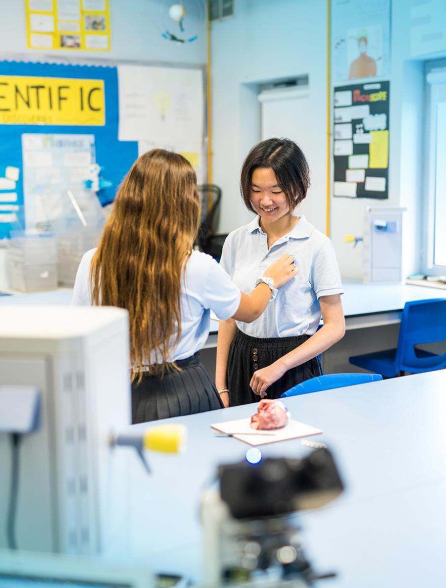 nurses at Sotogrande school residence house