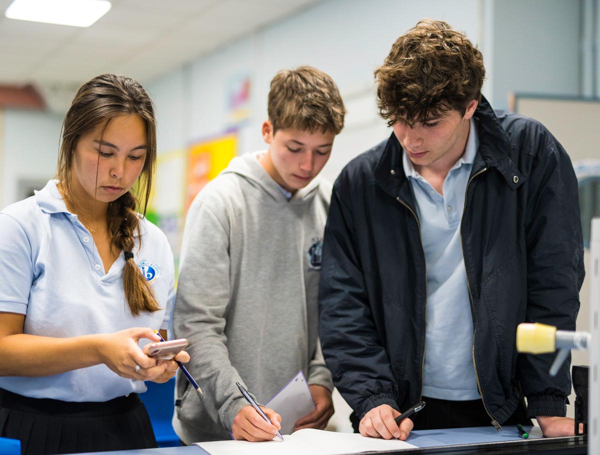 IB diploma students in Malaga