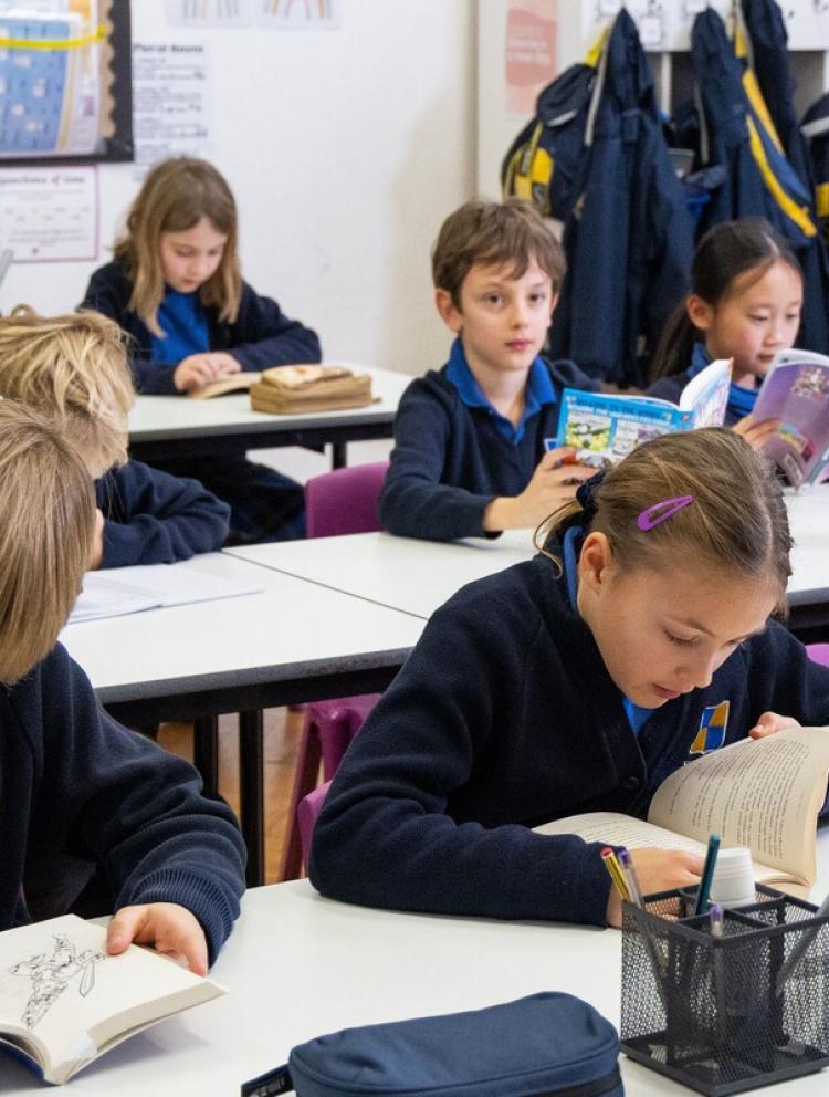 Fulham Prep School Students in Class