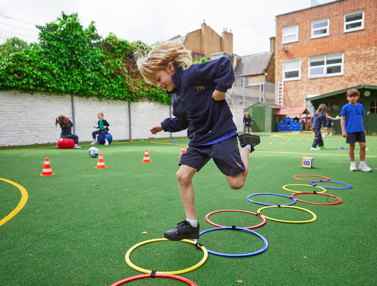 physical education at pre prep stage