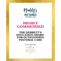 Debretts Edu Award - Highly Commended