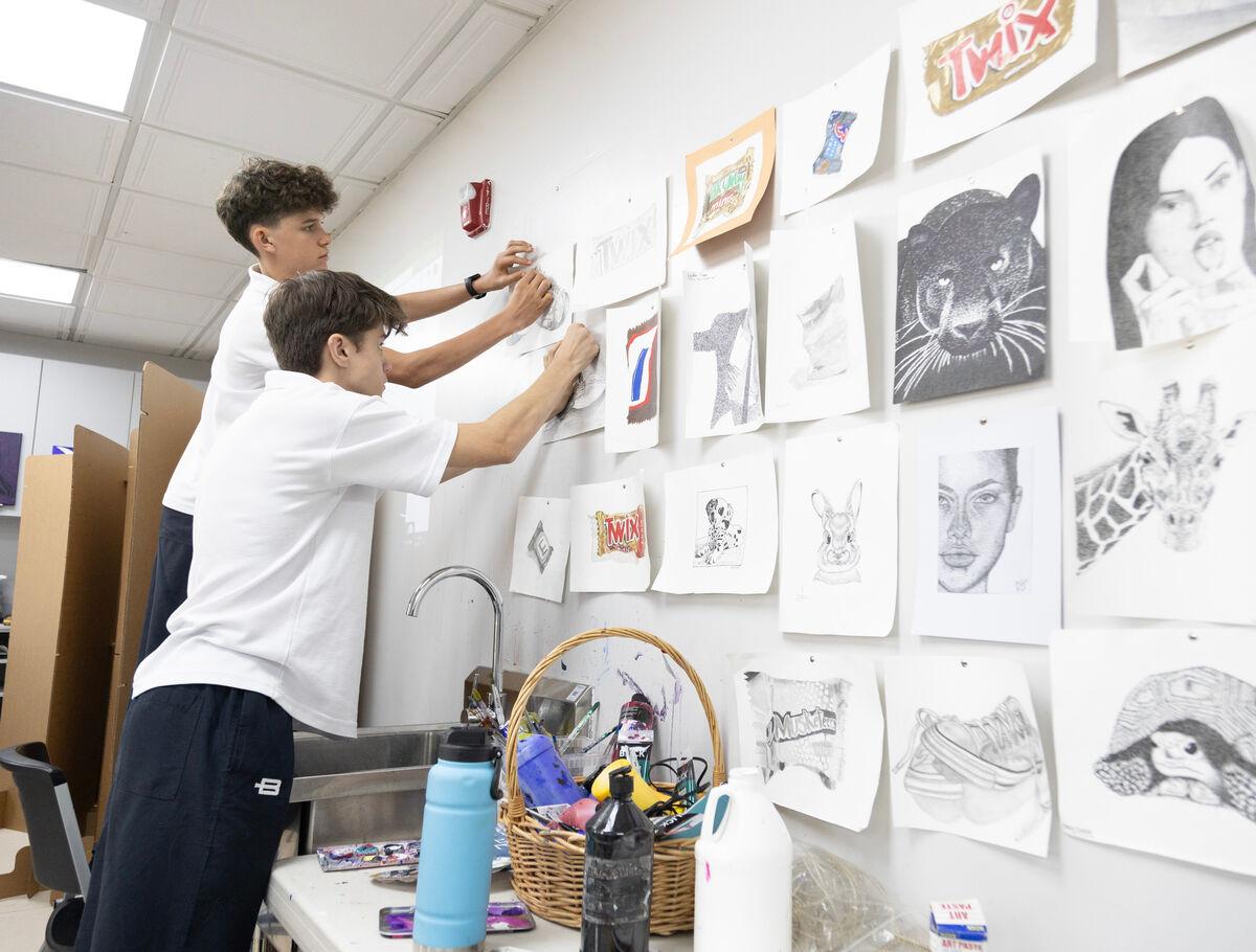 Clases de Arte para Estudiantes de Bachillerato de el area de Clayton