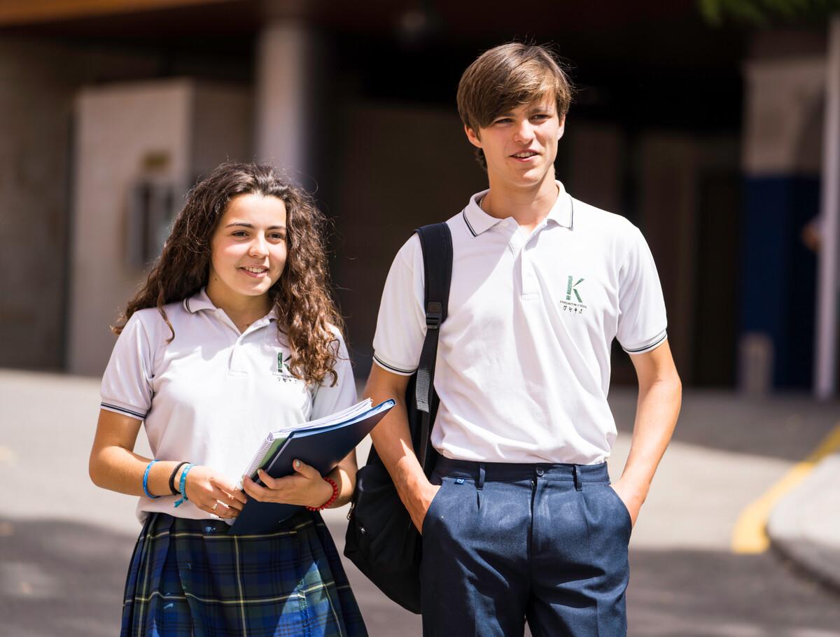 Kensington uniform students