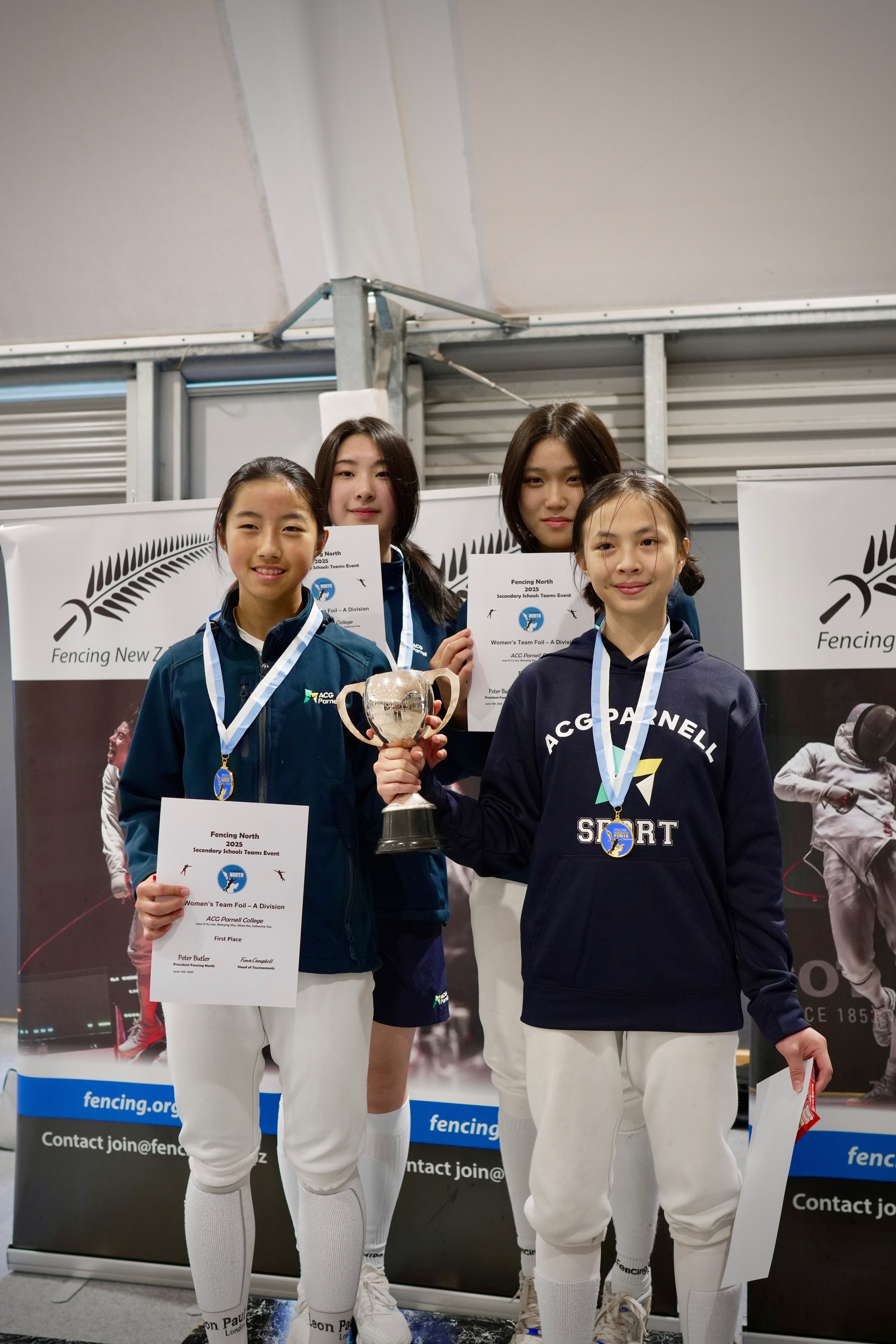 fencing champions