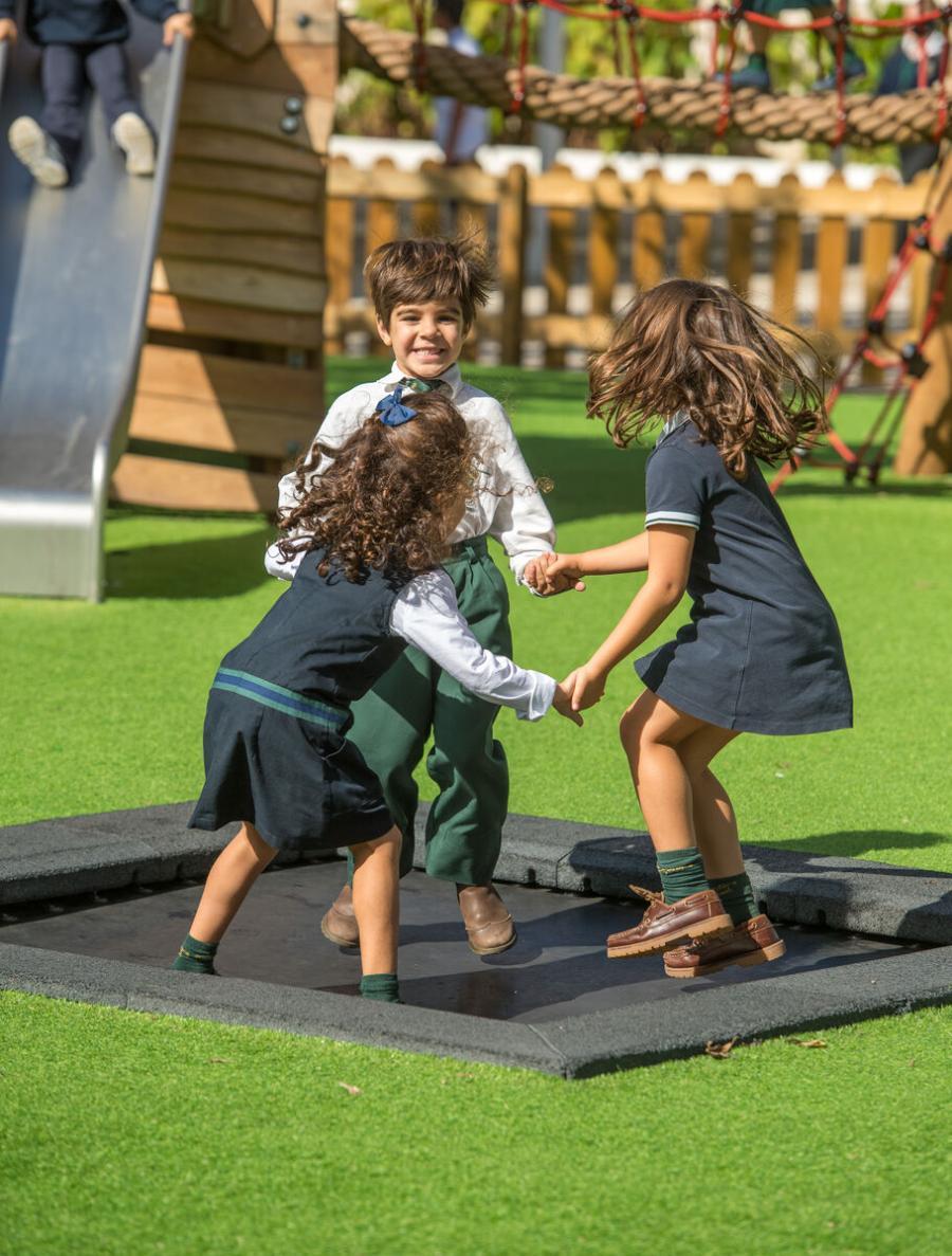 Children playing
