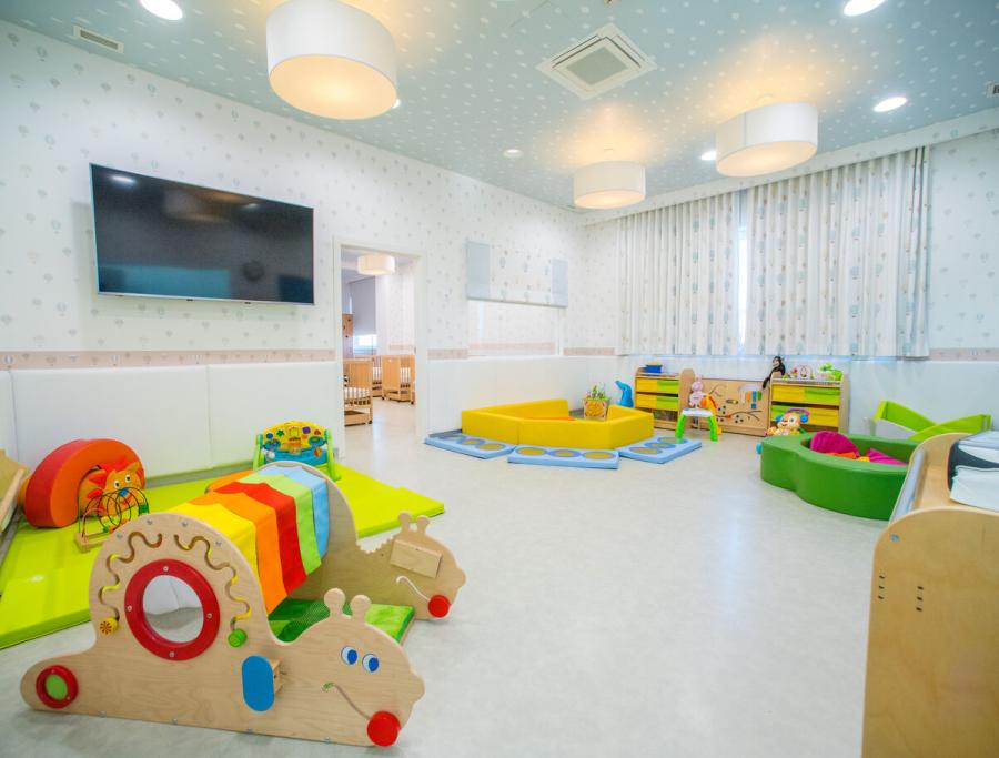 Nurturing nursery play areas