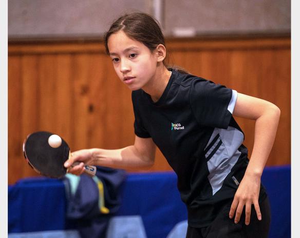 Table tennis star ranked number one in NZ