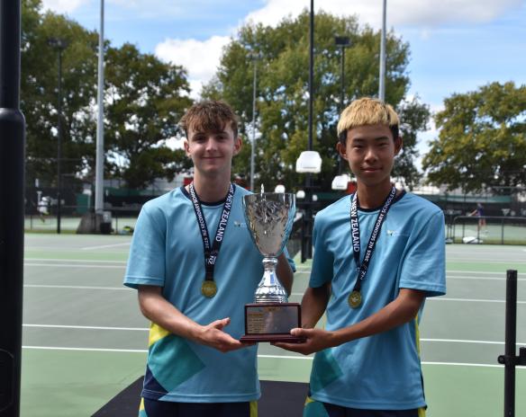 Ethan Ning’s Breakout Tennis Season: Titles, Teamwork, and a Bright Future