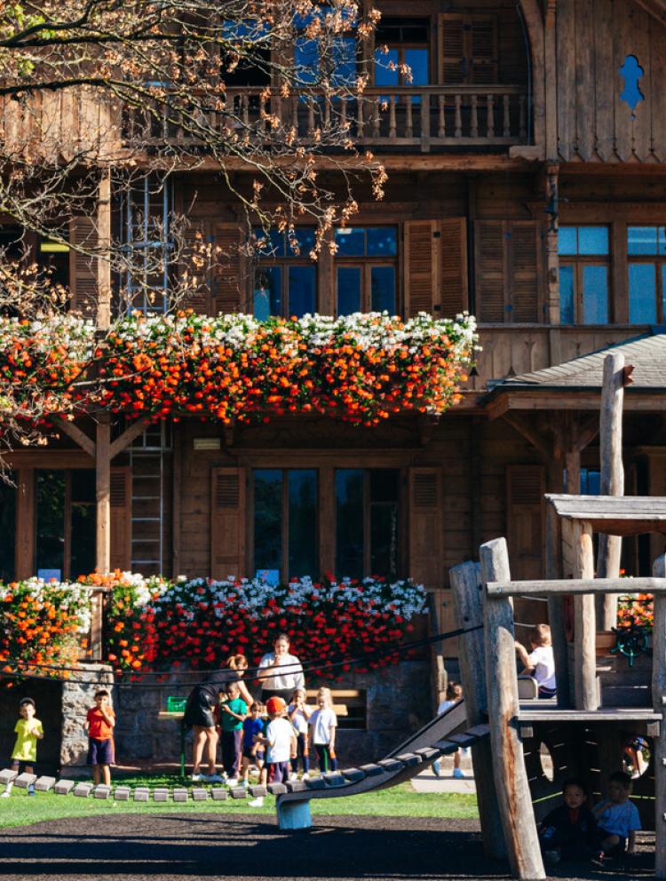 outside climbing frame