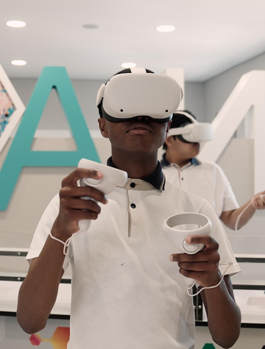 virtual reality in midrand waterfall school